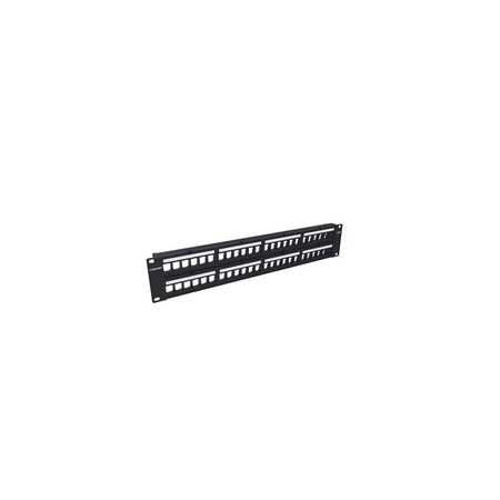 Commscope 19" COMMSCOPE BLANK PANEL, 48-PORT, FTP, HIGH DENSITY HFTP-HD6B-2U-48